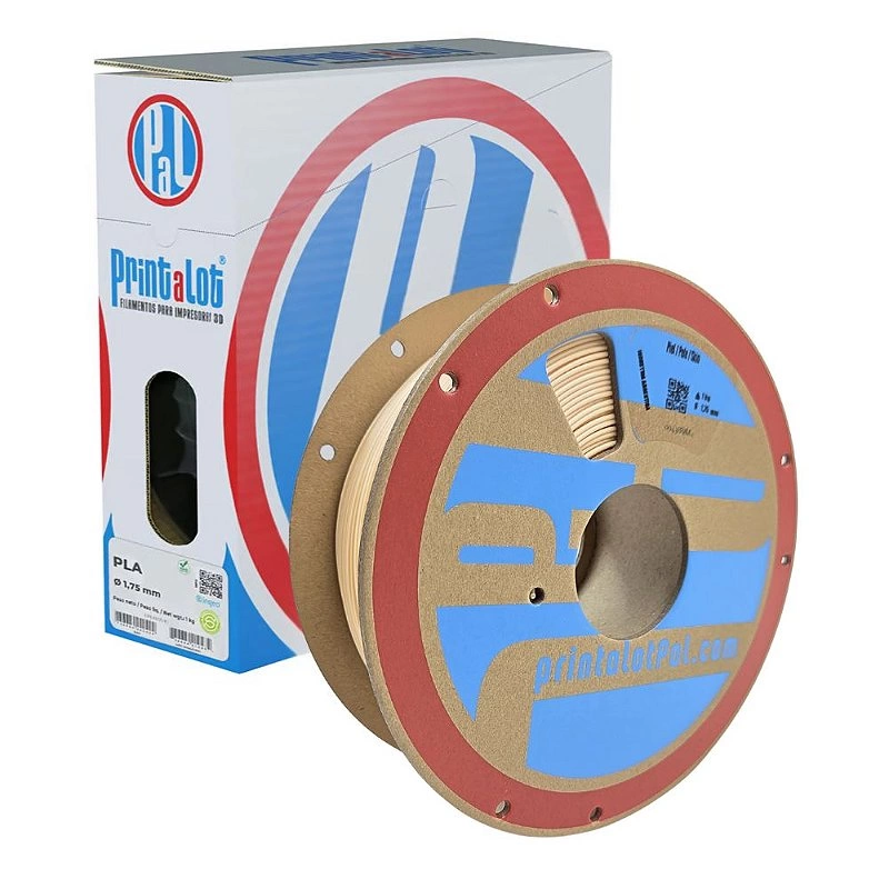FILAMENTO PLA BEGE 1,75MM 1KG PRINTALOT