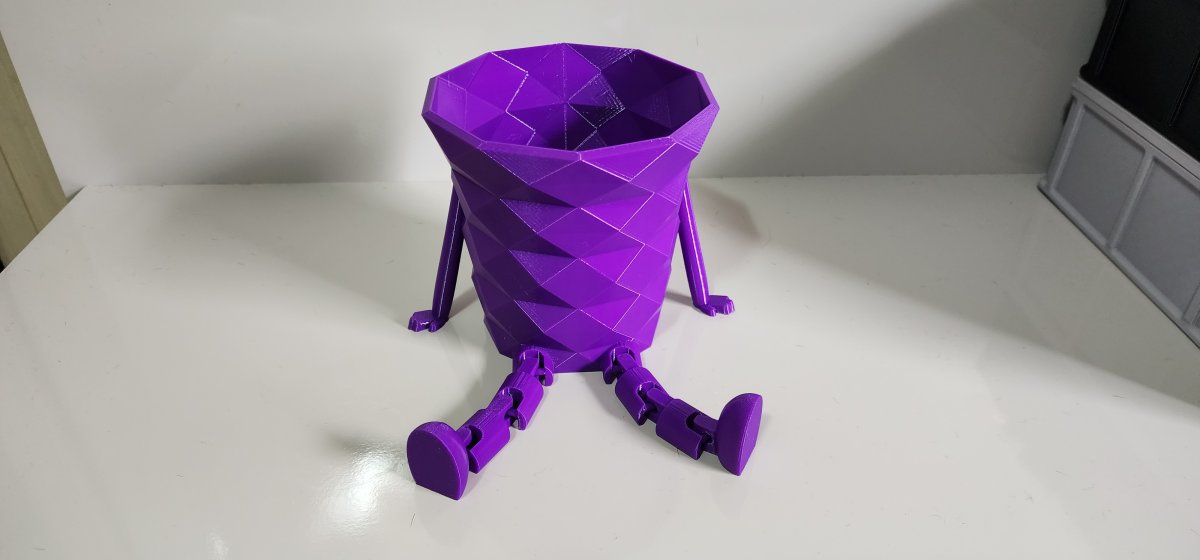 Vaso de Planta Roxo