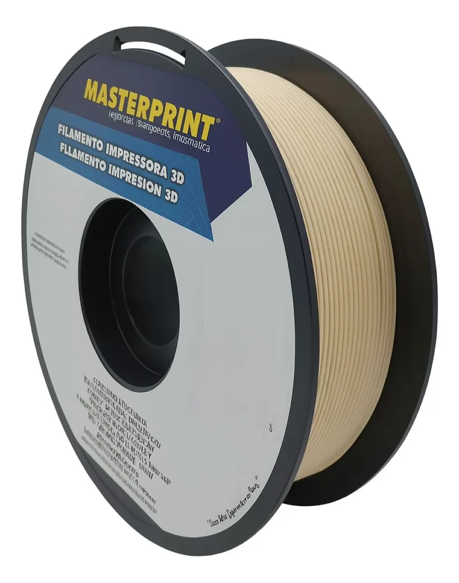 FILAMENTO 3D MASTERPRINT - PETG MADEIRA 1KG (1.75MM) DER 4