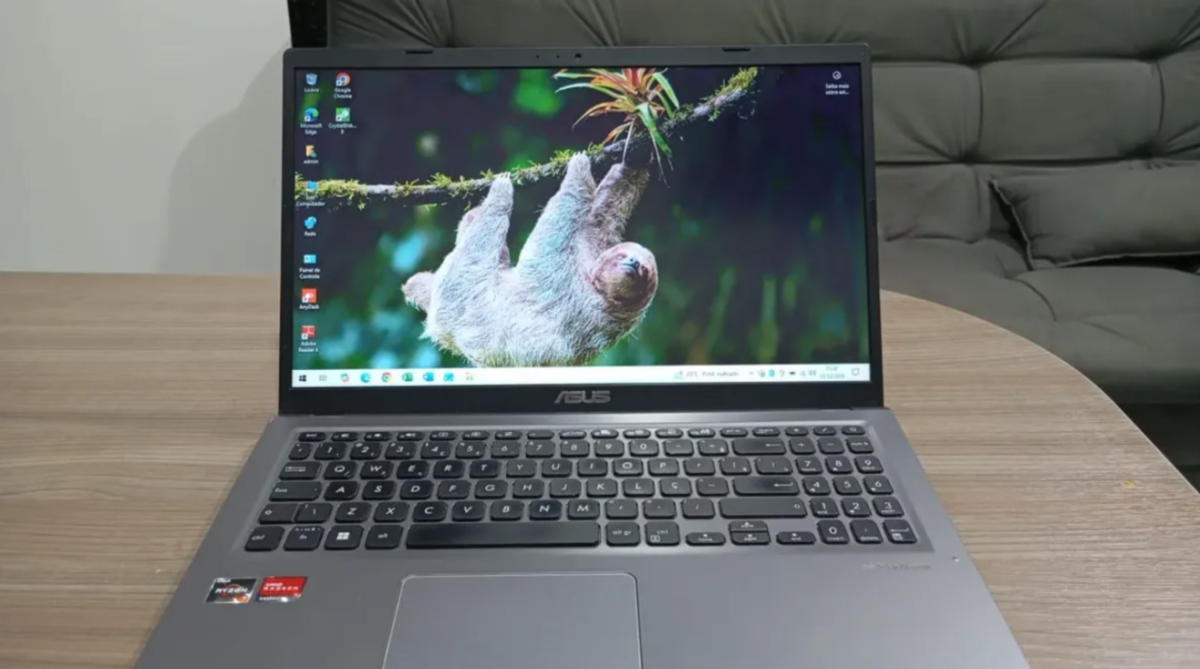 Notebook Asus Processador: AMD Ryzen 7 3700U (USADO COM GARANTIA)