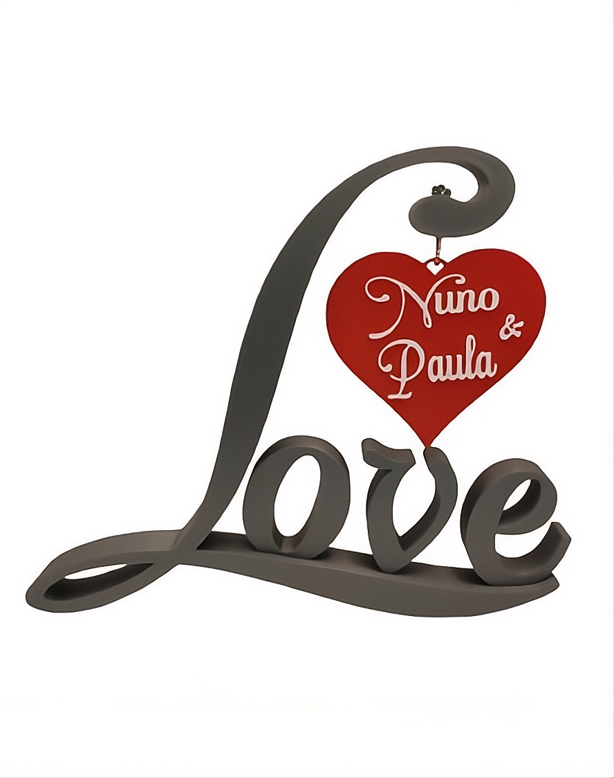 Love Namorados com Nome Personalizado