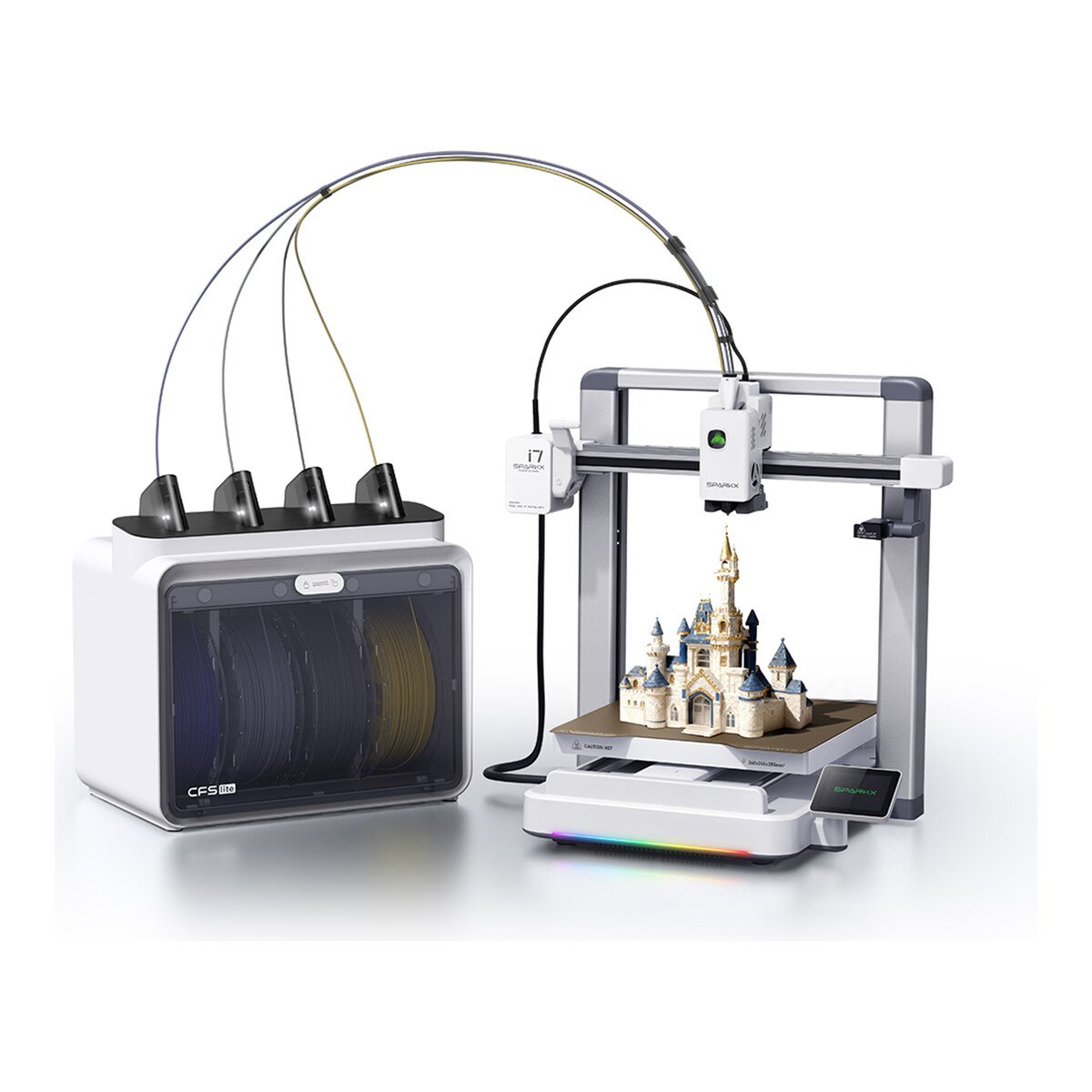 Impressora 3D Creality SPARKX i7 Color Combo com CFS Lite