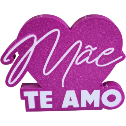 Mãe Te Amo Roxo
